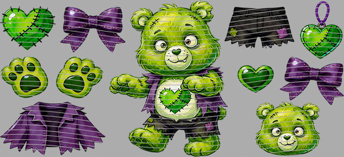 16oz Care Bears-Be-335